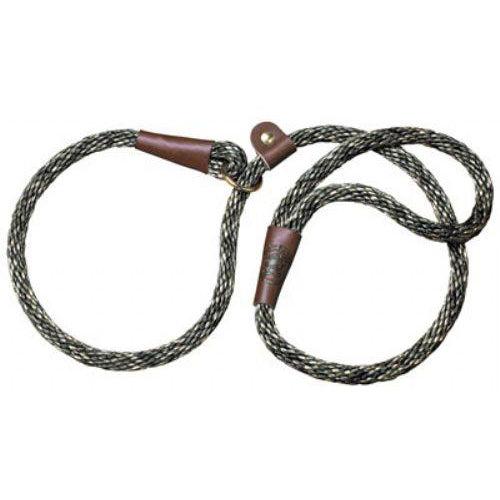 Mendota Pet British Show Slip Lead 1/8" -Dk.Brown-Dog-Mendota Pet-PetPhenom