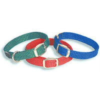 Mendota Pet Double Braid Junior Collar- 9/16" x up to 12" -Olive (ME32323N)-Dog-Mendota Pet-PetPhenom