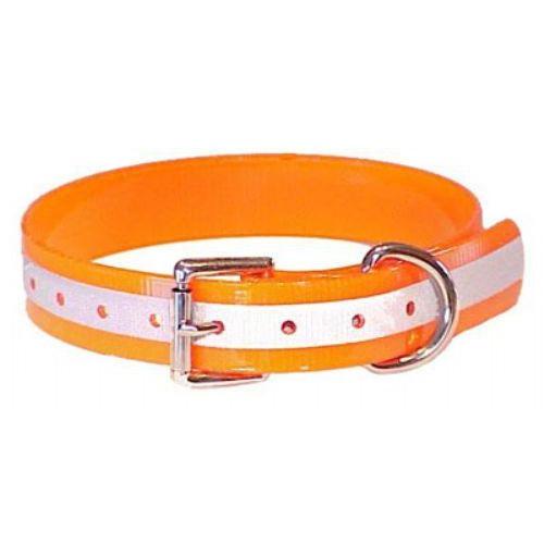 Mendota Pet DuraFlect Standard Collar - Orange - 1" -1" x 22"-Dog-Mendota Pet-PetPhenom