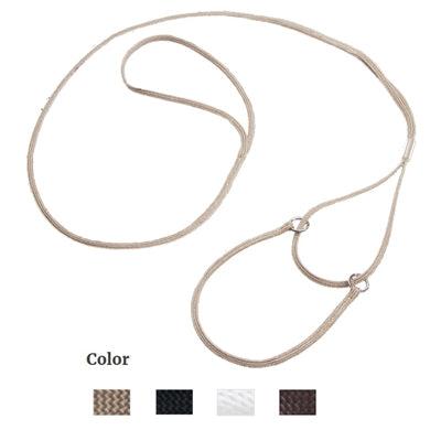Mendota Pet Fine Weight Petite Martingale Leash - Tan - 12" Neck, 48" Long-Dog-Mendota Pet-PetPhenom