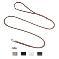 Mendota Pet Heavy Weight Petite Snap Leash - 18" Long - Tan-Dog-Mendota Pet-PetPhenom