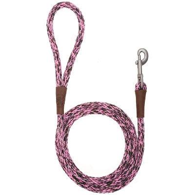 Mendota Pet Mendota Snap Leash - Pink Camo -3/8" X 4'-Dog-Mendota Pet-PetPhenom