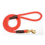 Mendota Pet Regular Snap Leash- 1/2" x 4ft. -Ht.Pink-Dog-Mendota Pet-PetPhenom