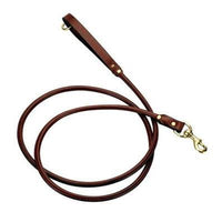 Mendota Pet Rolled Slip Lead - Chestnut - 3/4" -3/4" x 4' Lead (#ME10648)-Dog-Mendota Pet-PetPhenom