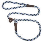 Mendota Pet Slip Lead 1/2 inch x 4 ft -Arctic Blue-Dog-Mendota Pet-PetPhenom