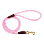 Mendota Pet Small Snap Leash- 3/8" x 4ft. -Black Ice - Raspberry-Dog-Mendota Pet-PetPhenom