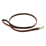 Mendota Pet Snap Lead - (Leather) Chestnut - 3/4" -4 Ft.-Dog-Mendota Pet-PetPhenom