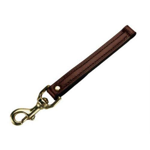 Mendota Pet Traffic Lead- Chestnut (Leather)-Dog-Mendota Pet-PetPhenom