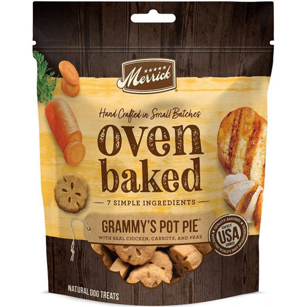 Merrick Oven Baked Grammys Pot Pie Natural Dog Treats, 11 oz-Dog-Merrick-PetPhenom