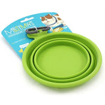 Messy Mutts Collapsible Bowl by Messy Mutts - Small - Green-Dog-Messy Mutts-PetPhenom