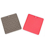 Messy Mutts Silicone Reversible Therapeutic Feeding & Licking Mat by Messy Mutts -Watermelon-Cat-Messy Mutts-PetPhenom