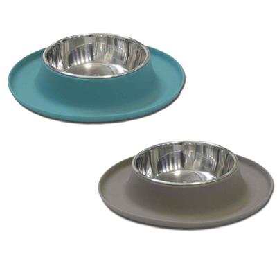 Messy Mutts Single Bowl Silicone Feeders by Messy Mutts - Medium - Blue-Dog-Messy Mutts-PetPhenom