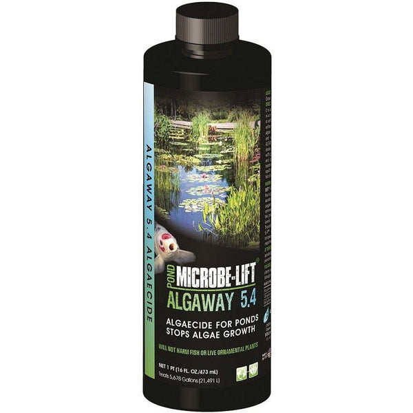 Microbe-Lift Algaway 5.4 for Ponds, 16 oz (Treats 5678 Gallons)-Fish-Microbe-Lift-PetPhenom