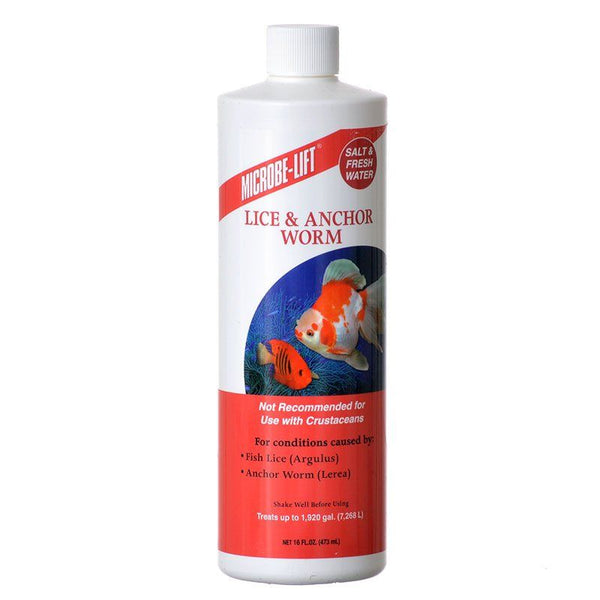 Microbe-Lift Lice & Anchor Worm, 16 oz (Treats up to 1,920 Gallons)-Fish-Microbe-Lift-PetPhenom