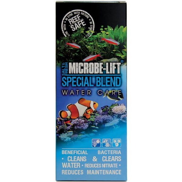 Microbe-Lift Salt & Fresh Special Blend Water Care, 16 ounce-Fish-Microbe-Lift-PetPhenom