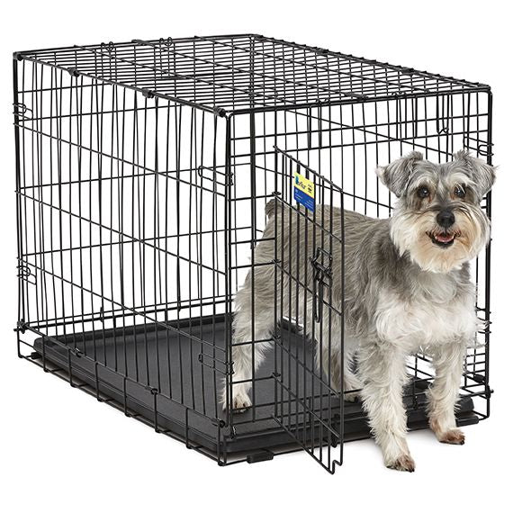 MidWest Contour Wire Dog Crate Single Door, Medium - 1 count-Dog-Mid West-PetPhenom