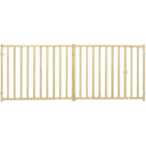 MidWest Extra Wide Swing Through Wood Gate 24" Tall , 1 count-Dog-Mid West-PetPhenom