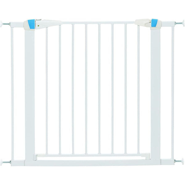 MidWest Glow in the Dark Steel Pet Gate White, 29" tall - 1 count-Dog-Mid West-PetPhenom