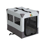 Midwest Canine Camper Sportable Crate Gray 24" x 17.5" x 20.25"-Dog-Midwest-PetPhenom