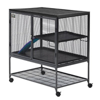 Midwest Critter Nation Single Level Pet Pen Gray 36" x 24" x 39"-Small Pet-Midwest-PetPhenom