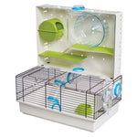 Midwest Critterville Arcade Hamster Home Clear, Green, Blue 18.11" x 11.61" x 21.26"-Small Animal-Midwest-PetPhenom