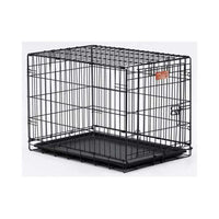 Midwest Dog Single Door i-Crate Black 30" x 19" x 21"-Dog-Midwest-PetPhenom