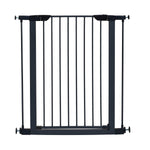 Midwest Glow in the Dark Steel Pressue Mount Pet Gate Tall Graphite 29.5" x 38" x 29.88"-Dog-Midwest-PetPhenom