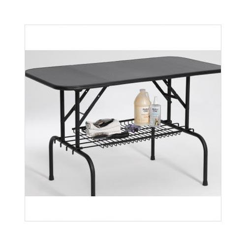 Midwest Grooming Table Shelf Black 36" x 16.5"-Dog-Midwest-PetPhenom