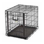 Midwest Ovation Single Door Crate with Up and Away Door Black 25.50" x 17.50" x 19.50"-Dog-Midwest-PetPhenom