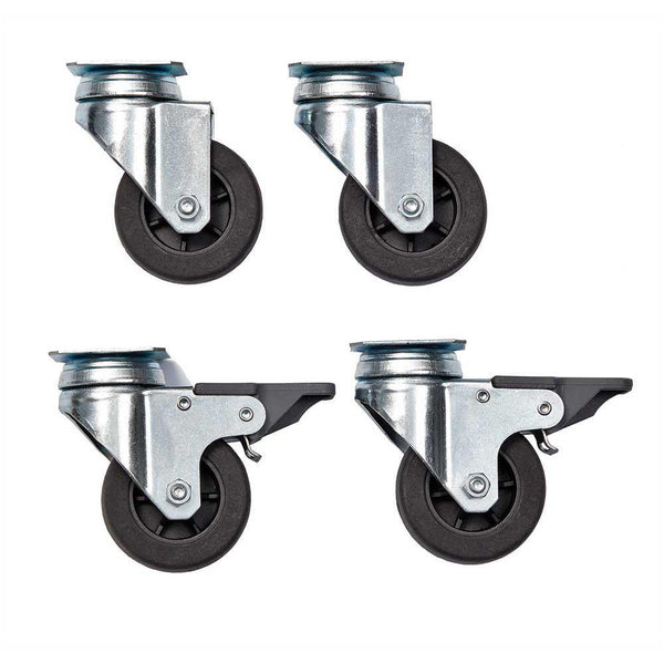 Midwest Skudo Pet Travel Carrier Wheel Casters 4 Pack Silver-Dog-Midwest-PetPhenom