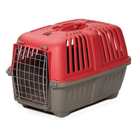Midwest Spree Plastic Pet Carrier Red 18.875" x 12.75" x 12.75"-Dog-Midwest-PetPhenom