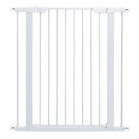 Midwest Steel Pressure Mount Pet Gate White 29.5" - 38" x 1" x 39.125"-Dog-Midwest-PetPhenom