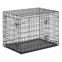 Midwest Ultima Pro Double Door Dog Crate Black 37" x 24.50" x 28"-Dog-Midwest-PetPhenom