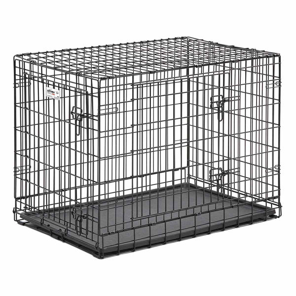 Midwest Ultima Pro Double Door Dog Crate Black 37" x 24.50" x 28"-Dog-Midwest-PetPhenom