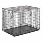 Midwest Ultima Pro Double Door Dog Crate Black 43" x 28.50" x 31.50"-Dog-Midwest-PetPhenom