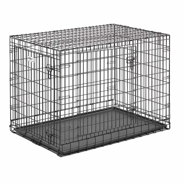Midwest Ultima Pro Double Door Dog Crate Black 43" x 28.50" x 31.50"-Dog-Midwest-PetPhenom