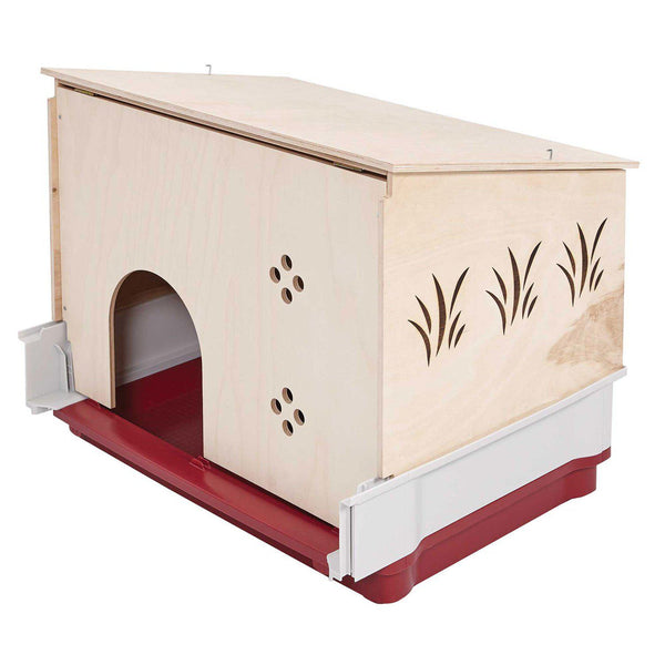 Midwest Wabbitat Deluxe Rabbit Home Wood Hutch Extension Wood 37" x 19" x 20"-Small Animal-Midwest-PetPhenom