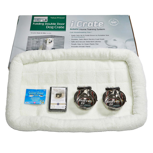 Midwest iCrate Dog Crate Kit Extra Extra Large 48" x 30" x 33"-Dog-Midwest-PetPhenom