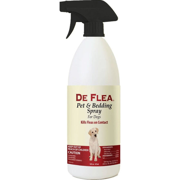 Miracle Care De Flea Pet & Bedding Spray, 16.9 oz-Dog-Miracle Care-PetPhenom