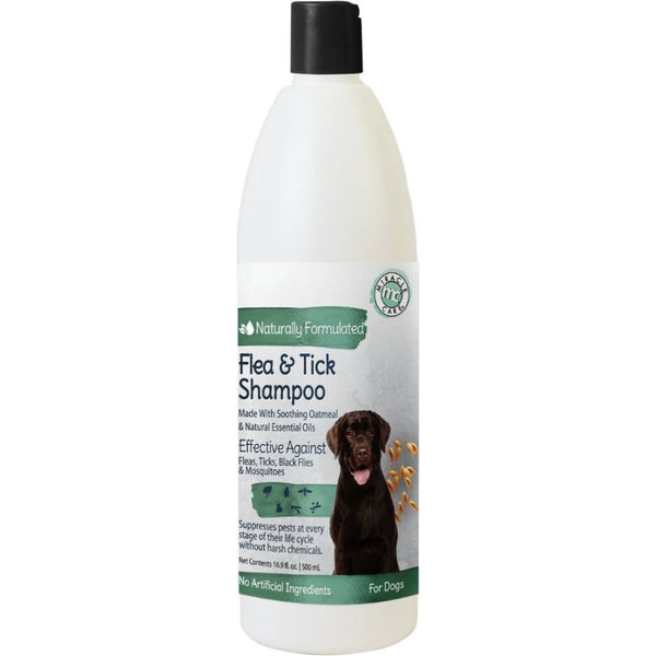 Miracle Care Flea & Tick Oatmeal Shampoo, 16.9 oz-Dog-Miracle Care-PetPhenom