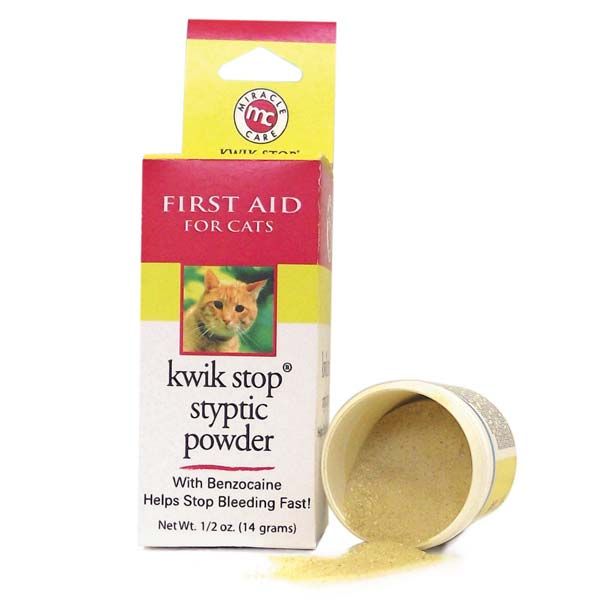 Miracle Care Kwik Stop Styptic Powder -0.5 oz. for Cats-Dog-Miracle Care-PetPhenom