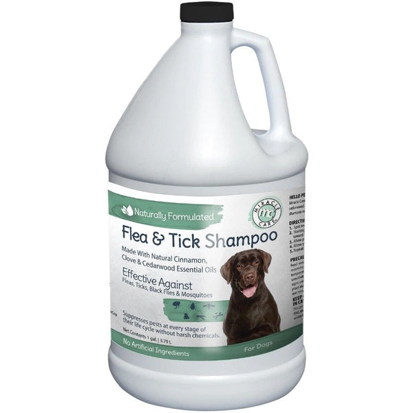 Miracle Care Natural Flea & Tick Shampoo for Dogs, 1 Gallon-Dog-Miracle Care-PetPhenom