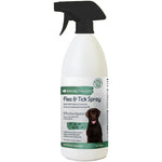 Miracle Care Natural Flea & Tick Spray for Dogs, 16.9 oz-Dog-Miracle Care-PetPhenom