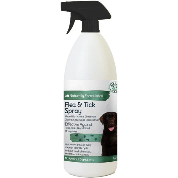 Miracle Care Natural Flea & Tick Spray for Dogs, 24 oz-Dog-Miracle Care-PetPhenom