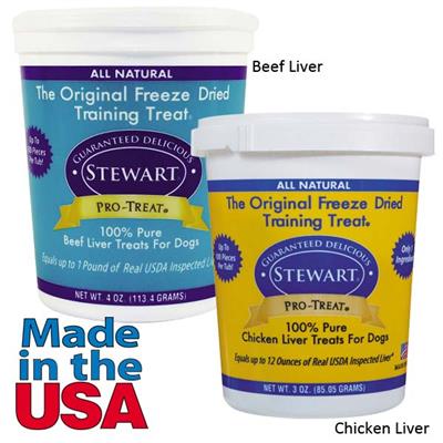 Miracle Care Stewart Freeze-Dried Training Trts for Dogs -21 oz. Beef Liver-Dog-Miracle Care-PetPhenom