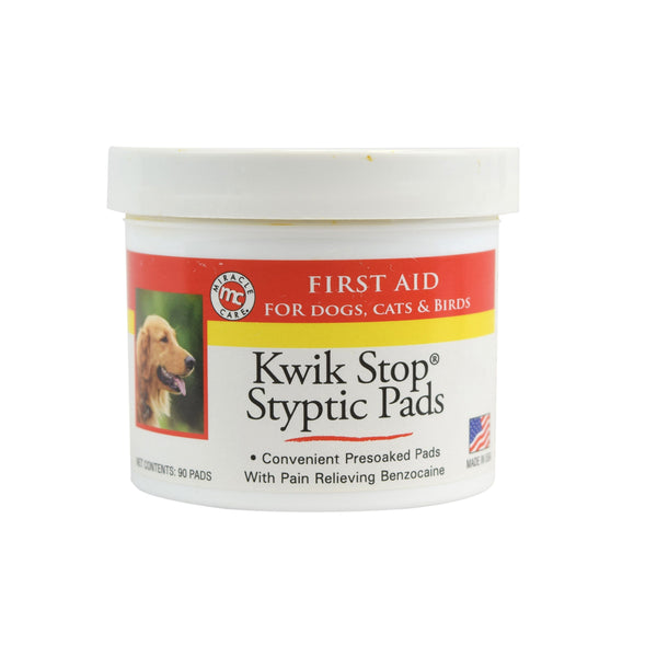 Miracle Corp Kwik Stop Styptic Pads 90 count-Dog-Miracle Corp-PetPhenom