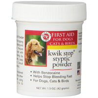 Miracle Corp Kwik-Stop Styptic Powder 1.5 ounces-Dog-Miracle Corp-PetPhenom