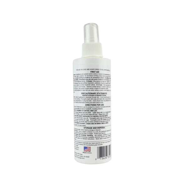 Miracle Corp Scalex for Birds Mite and Lice Spray 8 ounces-Bird-Miracle Corp-PetPhenom