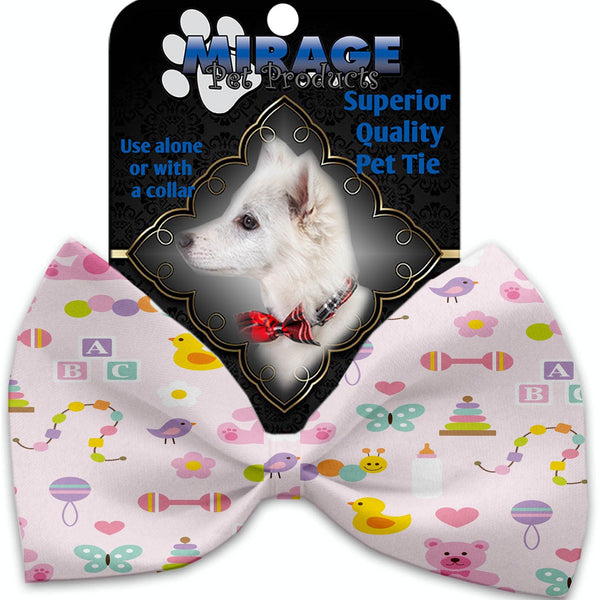 Mirage Pet Products Baby Girl Pet Bow Tie Collar Accessory with Velcro