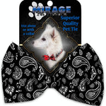 Mirage Pet Products Black Western Pet Bow Tie
